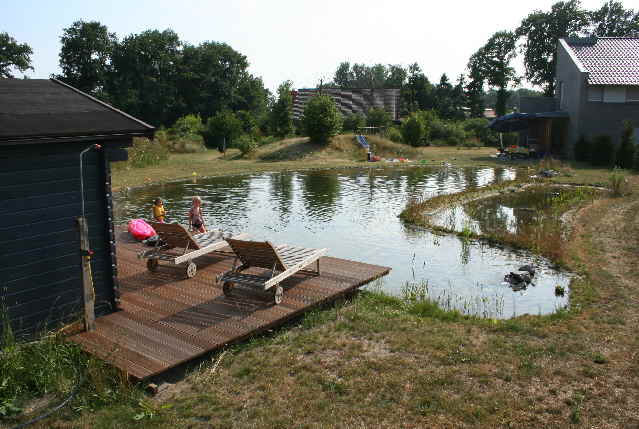 Schwimmteich selber  bauen mit Schwimmteichfolie