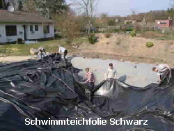 Schwimmteich selber bauen mit Schwimmteich Folie