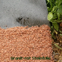Steinfolie Rot