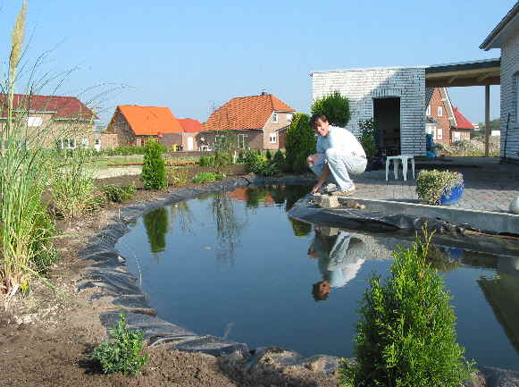 Schwimmteich selber bauen Bauanleitung Schwimmteich bau