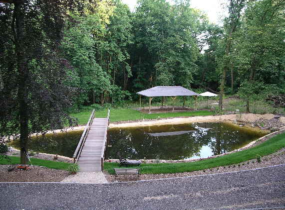 Schwimmteich selber bauen mit Schwimmteilchfolie Schwimmteich Folie